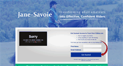 Desktop Screenshot of janesavoie.com